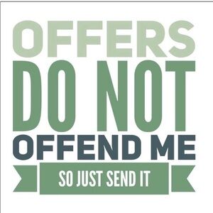 Make me an offer